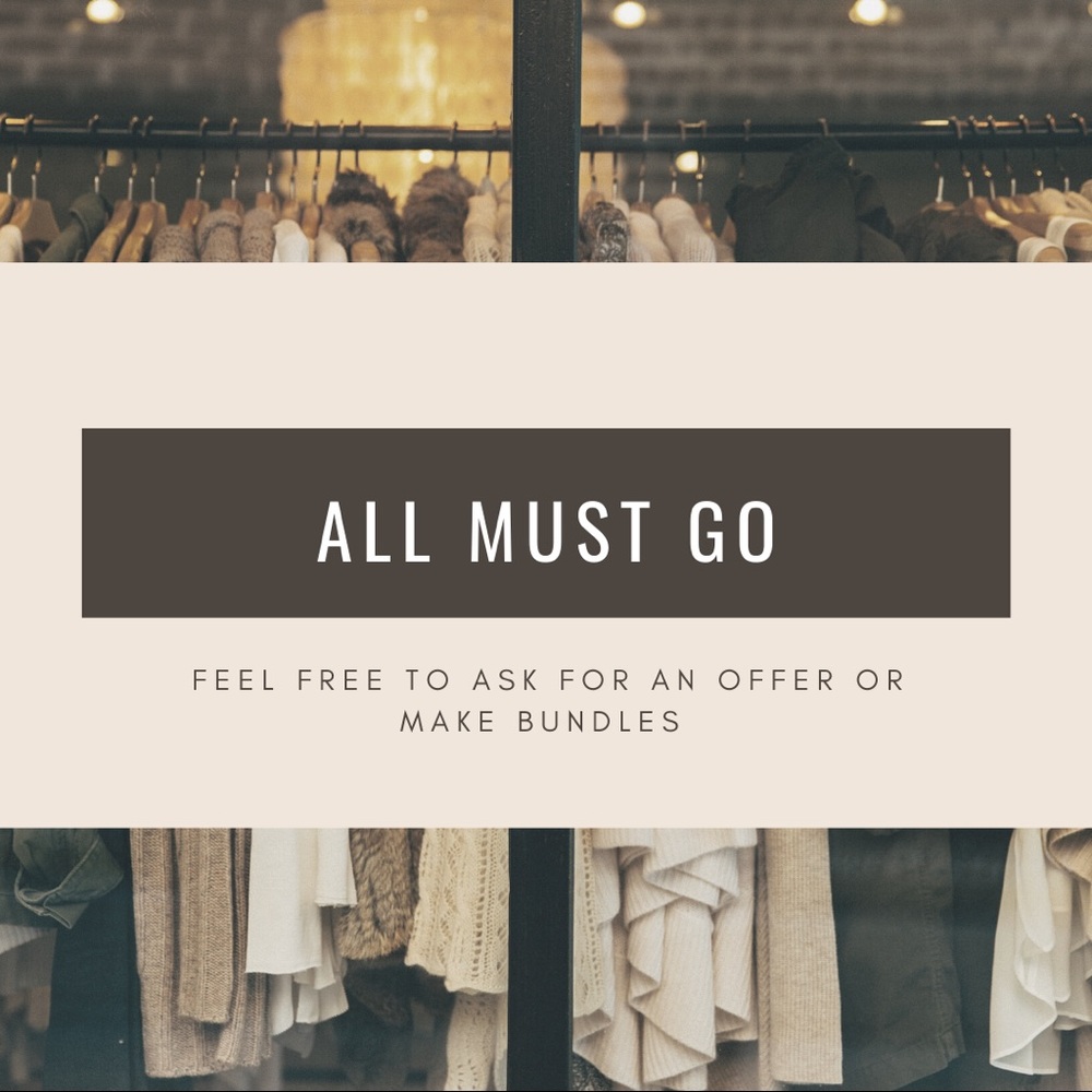Take a look at my closet !